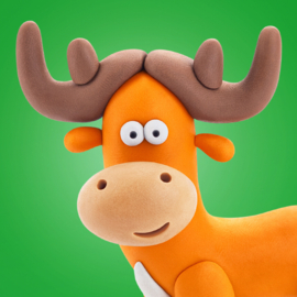 HEY CLAY | Boetseerklei forest animals - 6 figuren
