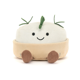 JELLYCAT | Amuseables knuffel camembert - 11 x 13 x 13 cm