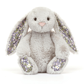 JELLYCAT | Bashful knuffel konijn blossom silver bloom - 31 x 12 x 9 cm