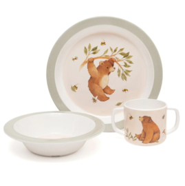 PETIT MONKEY | Kinderservies set melamine Beer