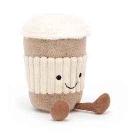 JELLYCAT | Amuseable Knuffel Coffee-To-Go - 15 x 6 cm