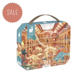 JANOD | Puzzelkoffer Het natuurhistorisch museum- 100 stukjes