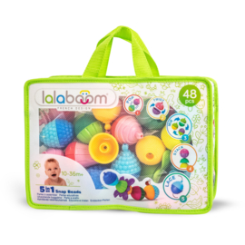 LALABOOM | Educatieve klikkralen - 48 st