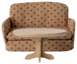 MAILEG | Poppenhuis salontafel ovaal - muis