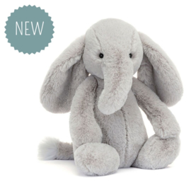 JELLYCAT | Bashful luxe knuffel olifant Thuddeus - 31 x 12 x 9 cm
