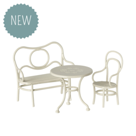 MAILEG | Poppenhuis bistro set small - muis