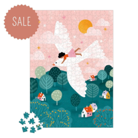 JANOD | Puzzel Witte Duif - 500 stukjes