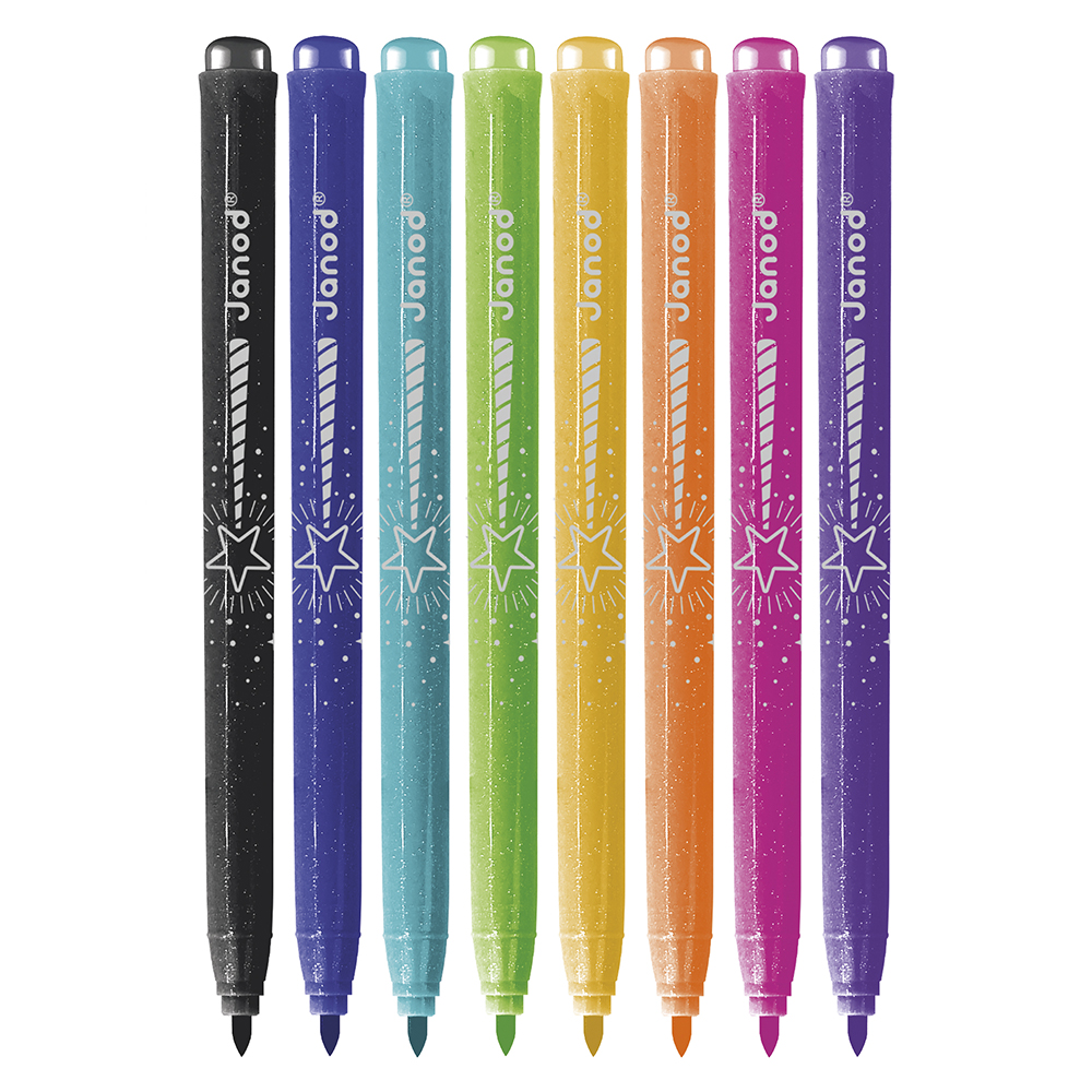 JANOD | Glitter stiften - 8st