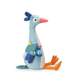 MOULIN ROTY |  Activiteitenknuffel reiger - La mara aux grenouilles