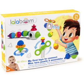 LALABOOM | Mijn eerste bouwset - 20 st