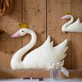 KIDSDEPOT | Decoratie vilten zwaan Zafi