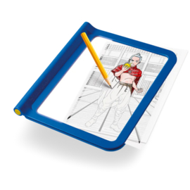 KIDYWOLF | Tekenbord tweezijdig kidydraw pro - blauw