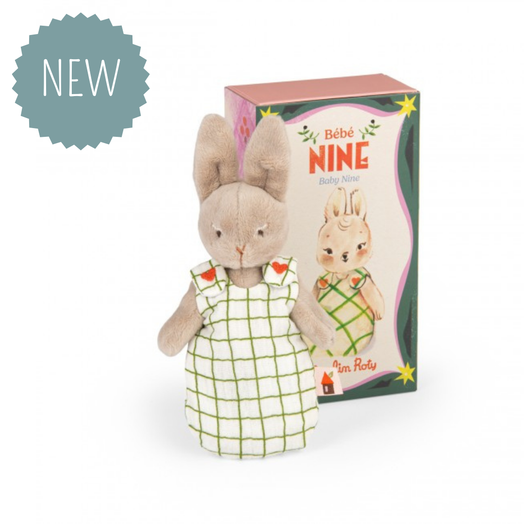 MOULIN ROTY | Knuffel baby konijn Nine - Les Minoushkas