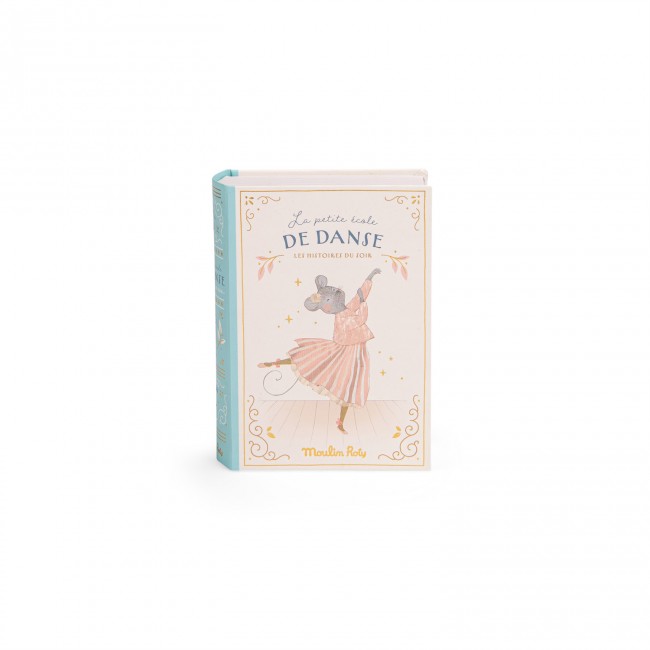 MOULIN ROTY | Verhaaltjeslamp boek - La petite école de danse