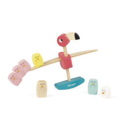 JANOD | Evenwichtsspel flamingo