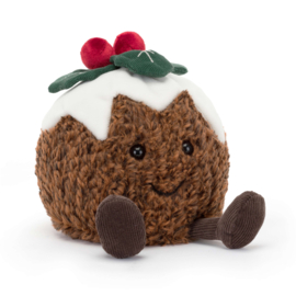 JELLYCAT | Knuffel Amuseable kerstpudding - Christmas pudding