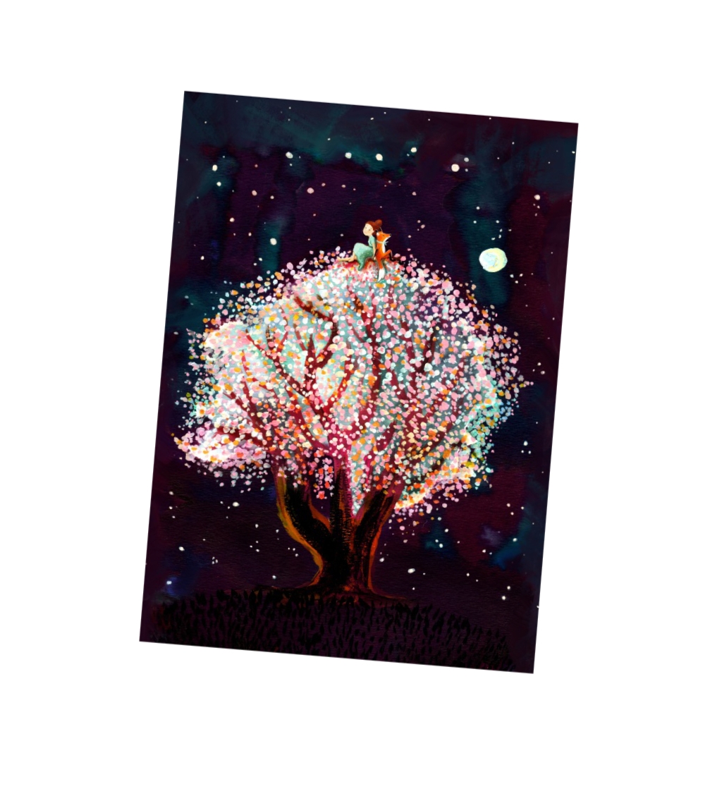 ESTHER BENNINK | Kaart Magische boom