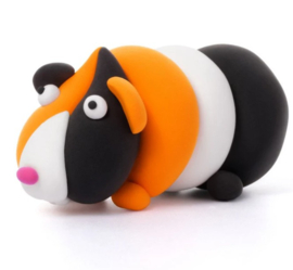 HEY CLAY | Boetseerklei fluffy pets - 5 figuren