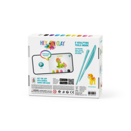 HEY CLAY | Boetseerklei dog story - 6 figuren