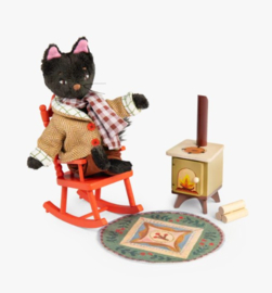 MOULIN ROTY | Speelset bij het haardvuur - Les Minouchkas