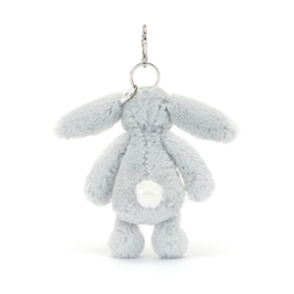 JELLYCAT | Sleutelhanger Bashful konijn silver - 18 x 5 x 4 cm