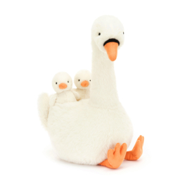 JELLYCAT | Knuffel Zwaan - Featherful Swan - 39 x 18 cm