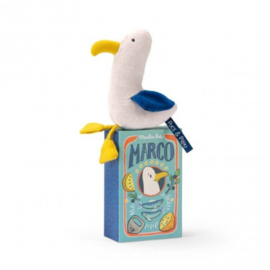 MOULIN ROTY | Knuffelrammelaar zeemeeuw - Puce et Pilou