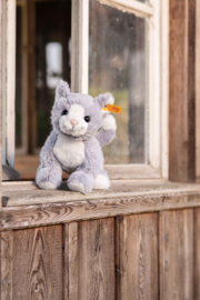 STEIFF | Knuffel kat Cassie - grijs - 26 cm