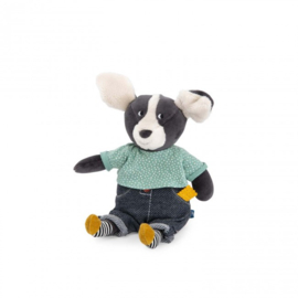 MOULIN ROTY | Muziekknuffel hond - Puce & Pilou
