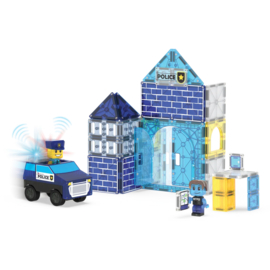 Magna-Tiles | Magnetische tegels police station - 27st