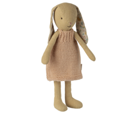 MAILEG | Konijn botergeel met gebreide jurk - size 1 - 21 cm