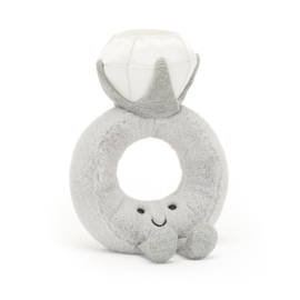 JELLYCAT | Amuseable Knuffel Diamanten Ring - Amuseable Diamond Ring - 20 x 12 cm