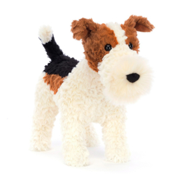 JELLYCAT | Knuffel Hond - Hector Fox Terrier - 23 x 10 cm