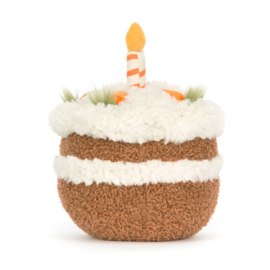 JELLYCAT | Amuseables knuffel carrot cake - 15 x 15 x 14 cm