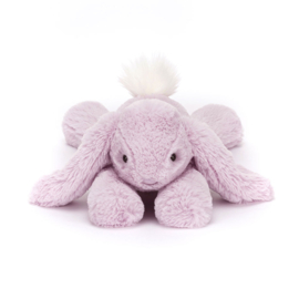JELLYCAT | Knuffel konijn smudge lila - 13 x 11 x 24 cm