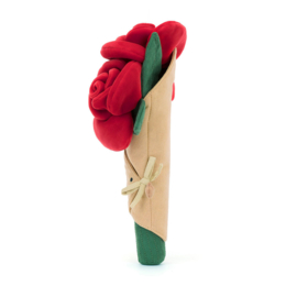 JELLYCAT | Amuseables knuffel boeket rozen - 30 x 17 x 6 cm