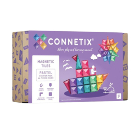 CONNETIX TILES | Pastel Rectangle Pack - Magnetische tegels pastel - 24 stuks