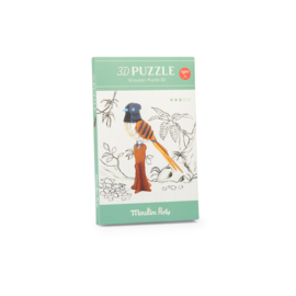 MOULIN ROTY | 3D Bouwpakket paradijsvogel -Tout autour du monde
