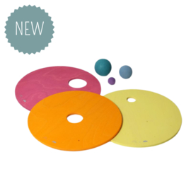 GRIMM'S x STAPELSTEIN | Rolling discs set - warm pastel