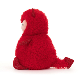 JELLYCAT | Knuffel duiveltje Hugg McSnugg - 22 x 11 x 11 cm