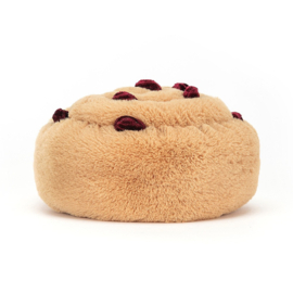 JELLYCAT | Amuseable Knuffel Rozijnenbroodje - Amuseable Pain au Raisin - 12 x 12 cm