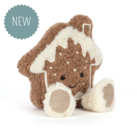 JELLYCAT | Amuseables knuffel kerstkoekje - 18 x 10 x 5 cm