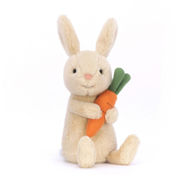 JELLYCAT | Knuffel Konijn met wortel - Bonnie with carrot