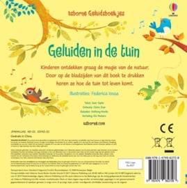 KINDERBOEK | Geluidenboek In de tuin