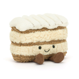 JELLYCAT | Amuseables knuffel mille-feuille Milie -11 x 12 x 6 cm