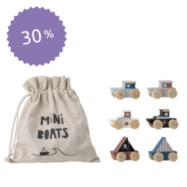 BLOOMINGVILLE MINI | Houten speelgoed bootjes