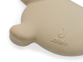 JOLLEIN | Bijtring Rubber Teddy Bunny Nougat