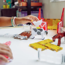 Magna-Tiles | Magnetische tegels farm animals - 25st