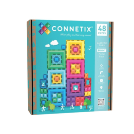 CONNETIX TILES | Magnetische tegels - bright portal - 48 stuks