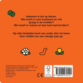 KINDERBOEK | Nijntje pop-up boek dieren (1+)